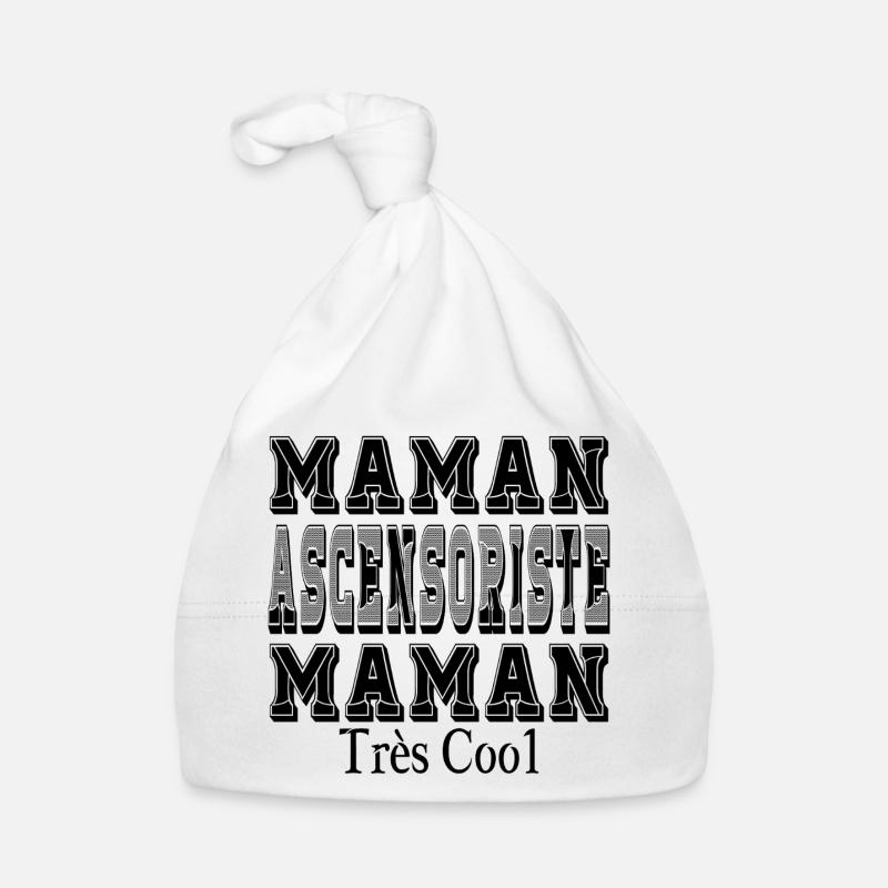 Maman Ascensoriste Maman Très Cool Bonnet bio Bébé