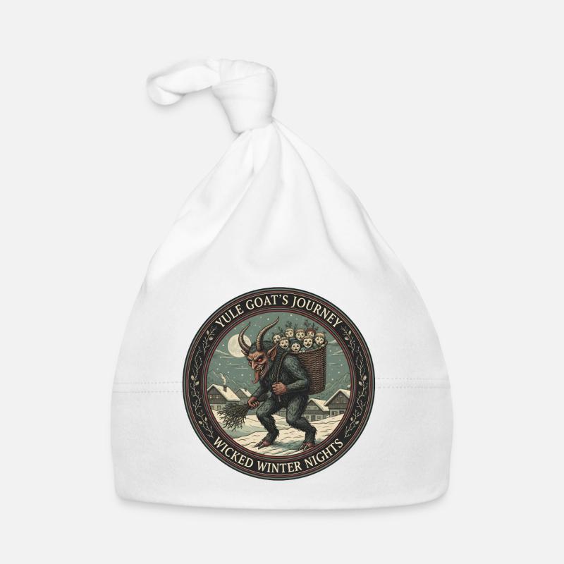 Die Reise der Weihnachtsziege – Böse Winternächte Baby Bio-Mütze