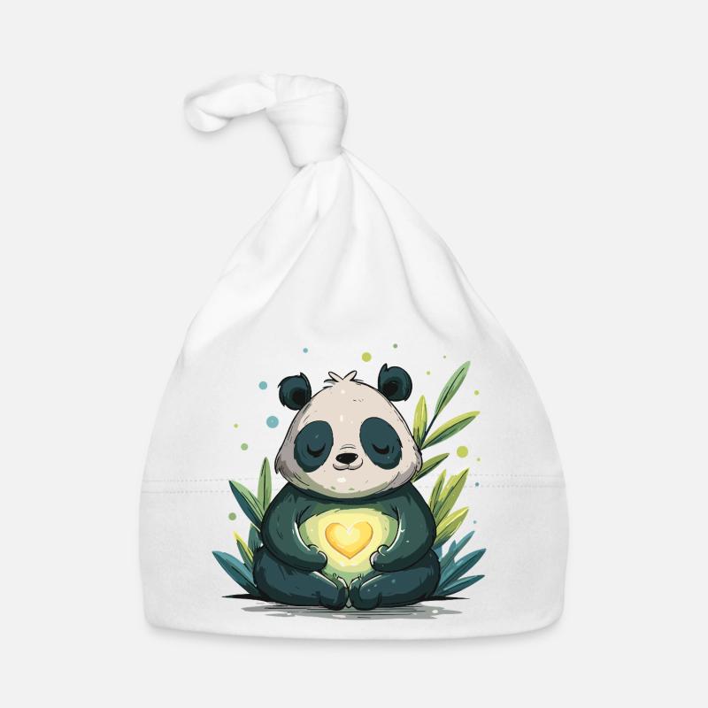 Lampe Cœur de Panda Bonnet bio Bébé