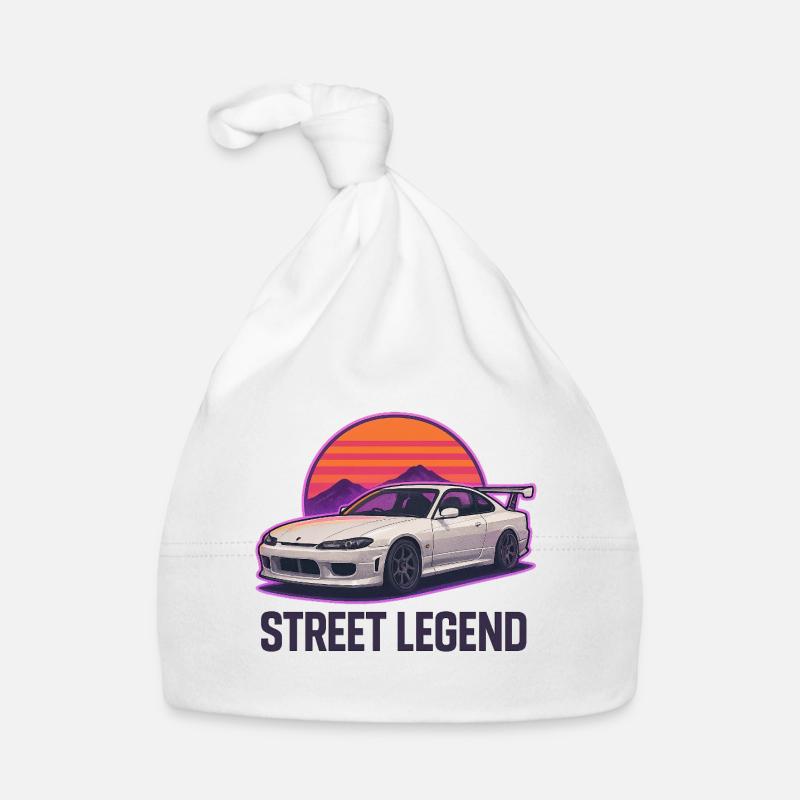 Légende de la route Sunset Drift Bonnet bio Bébé