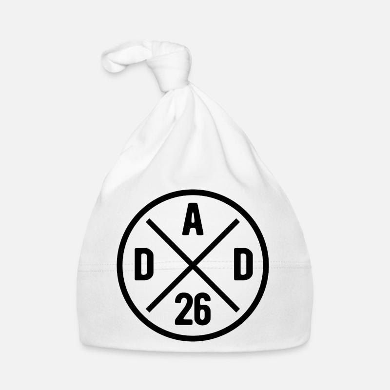 Dad 26 - Vater 2026 - Geschenk Baby Bio-Mütze