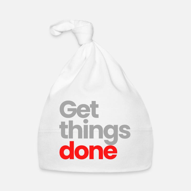 Get Things Done Organic Baby Cap