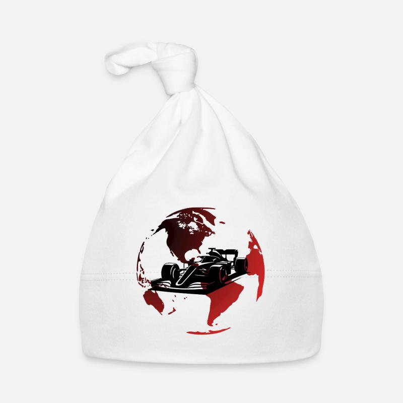Red Globe For 1 Organic Baby Cap