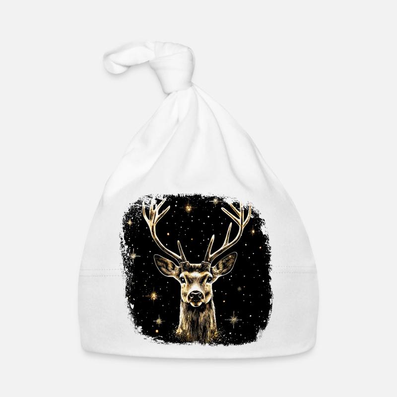 Beautiful deer Organic Baby Cap