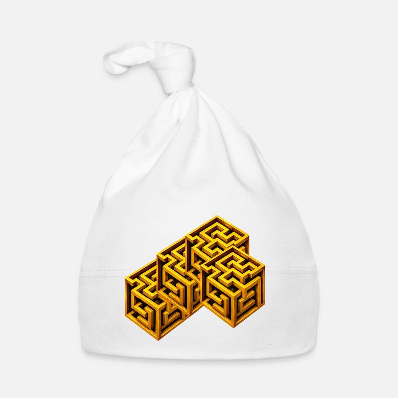 Cube du Labyrinthe d’Or Bonnet bio Bébé