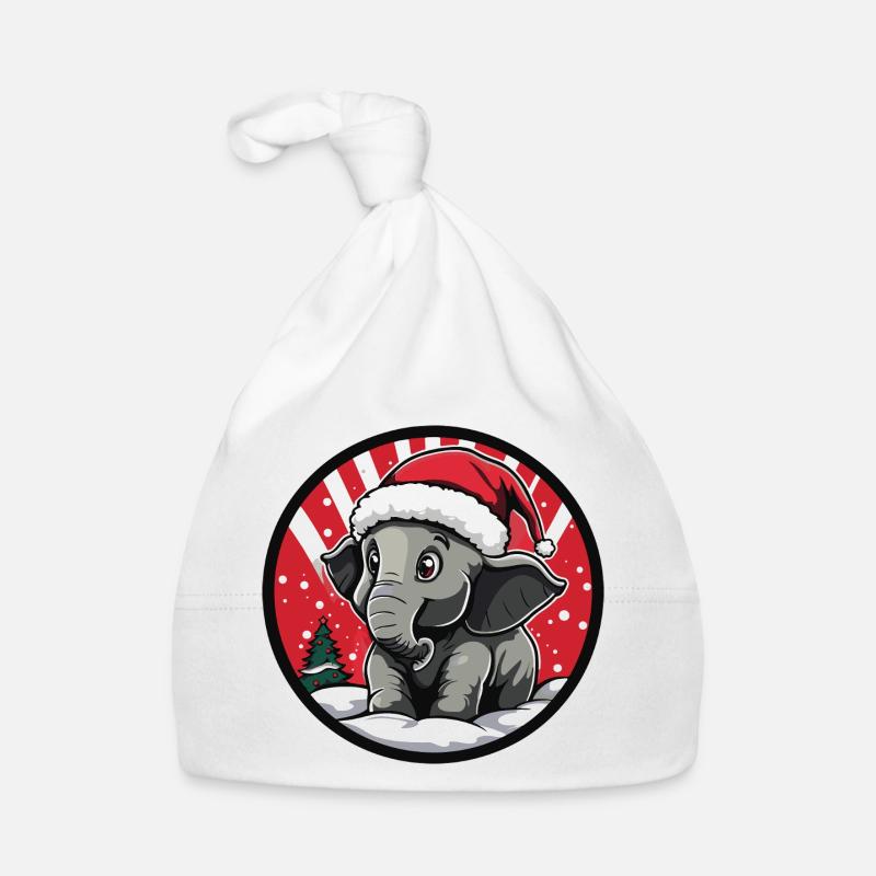 Dessin animé d’éléphant de Noël Bonnet bio Bébé