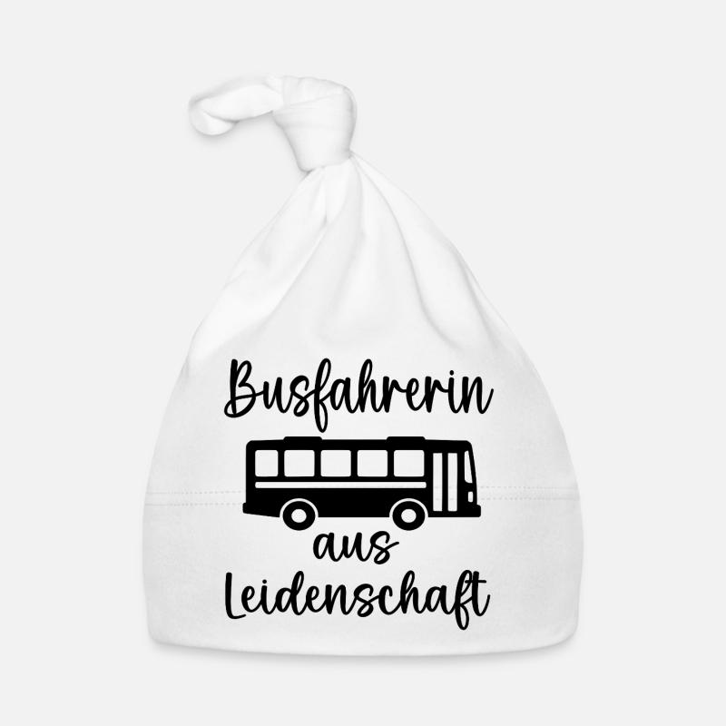 Bus Driving Bus Driver Bus Organic Baby Cap