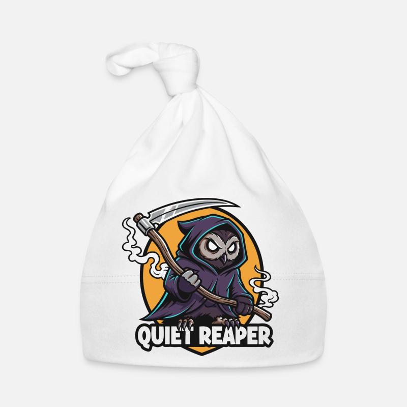 Stille Sensenjäger-Eule Baby Bio-Mütze