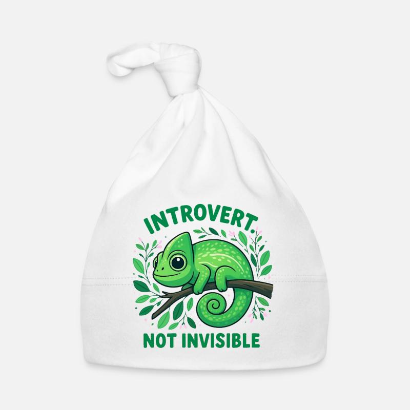 Caméléon introverti Bonnet bio Bébé
