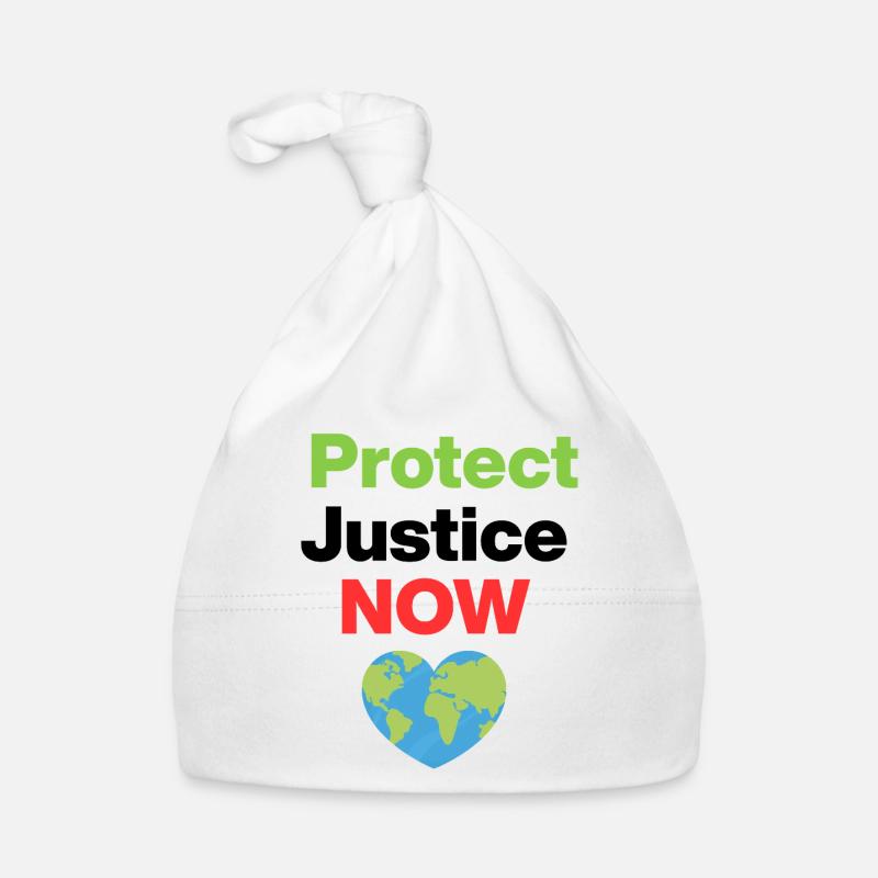 Protect Justice – Act Now, Öloogisch, Umwelt Baby Bio-Mütze