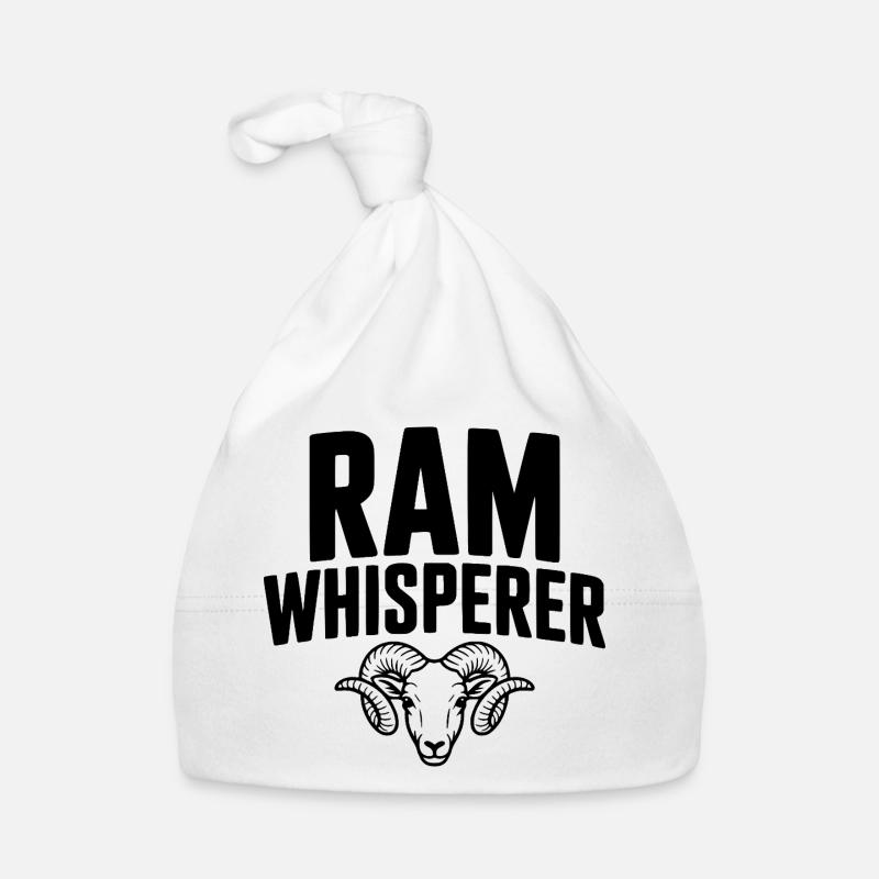 Ram Whisperer Organic Baby Cap