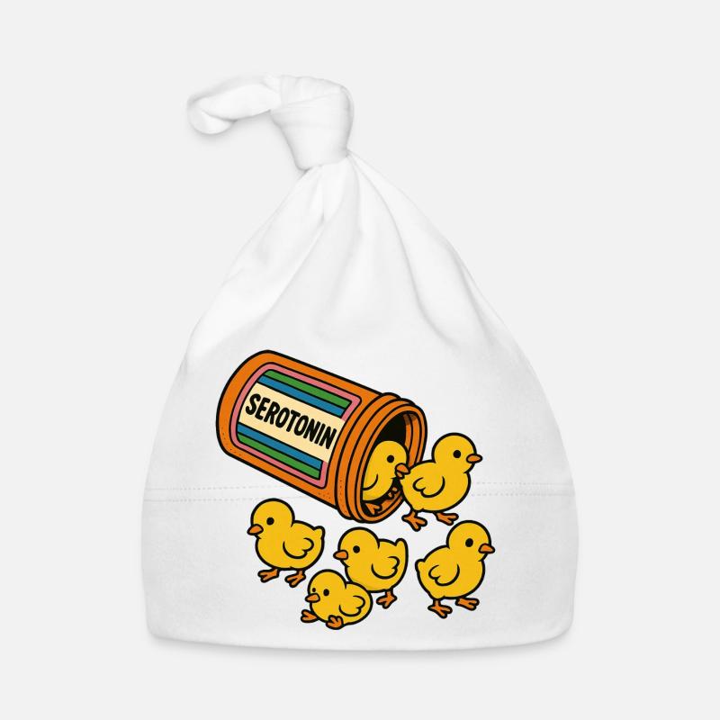 Serotonin Chick Parade Organic Baby Cap