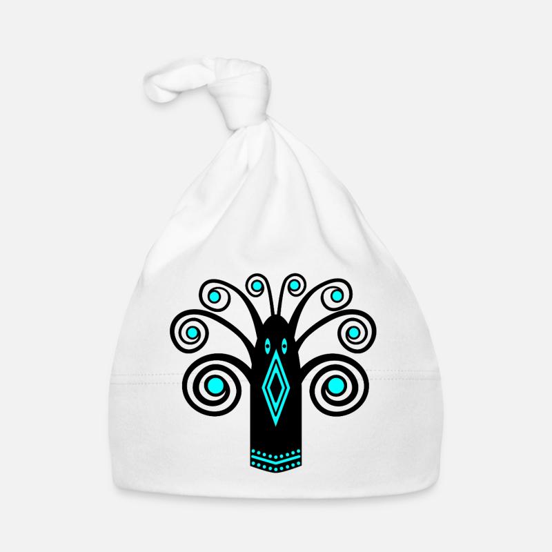 Bird graphic Organic Baby Cap