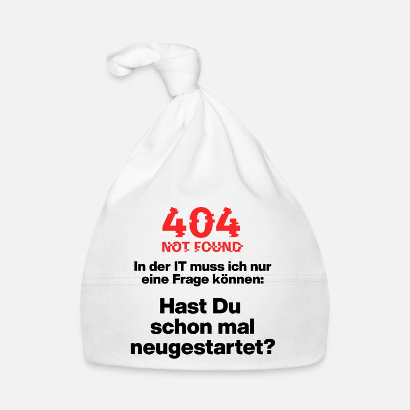 404 IT error, please restart, IT restart Organic Baby Cap