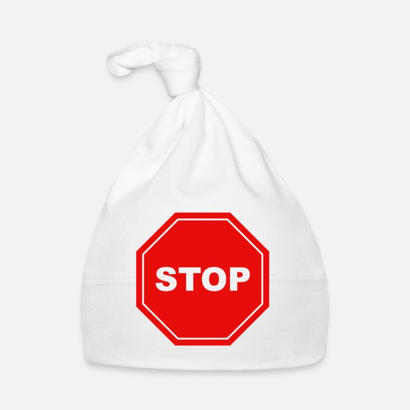 Panneau stop Bonnet bio Bébé