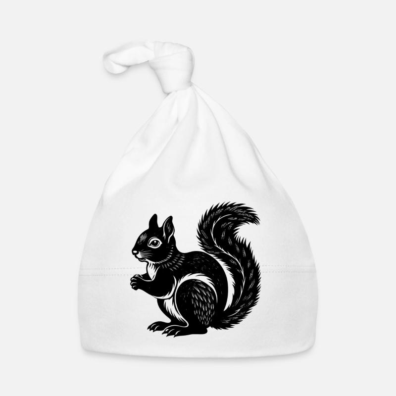 Eichhörnchen Baby Bio-Mütze