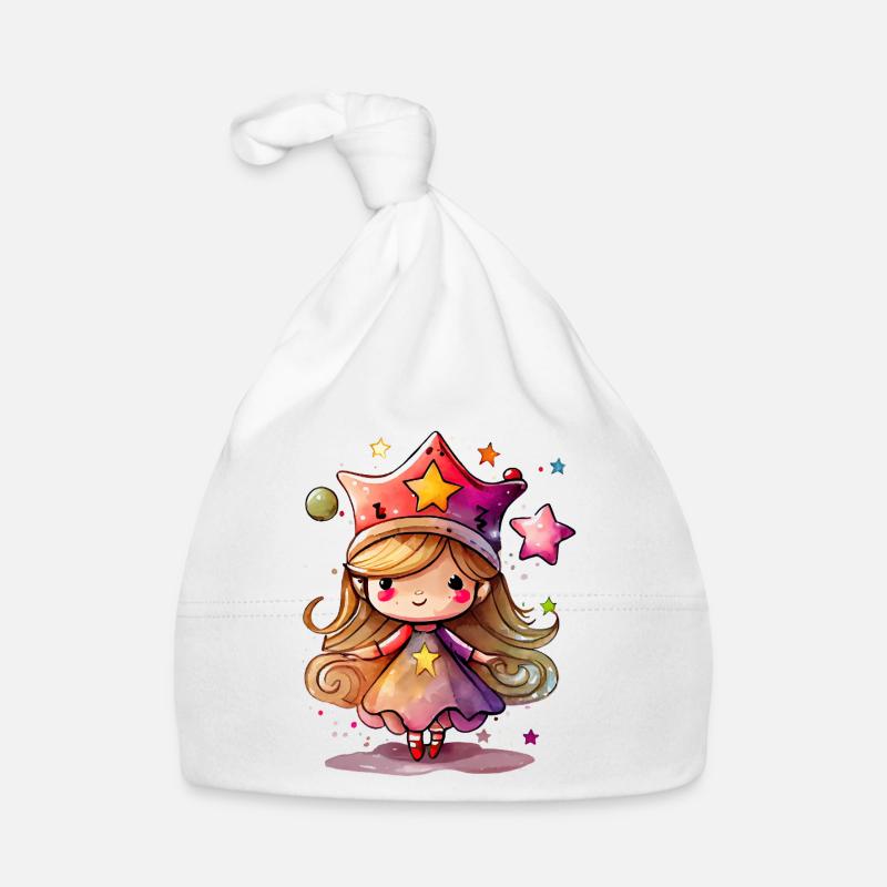 Sternenmädchen Traumkappe Baby Bio-Mütze