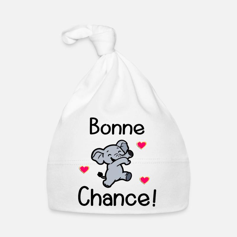 Succès Éléphant Bonnet bio Bébé