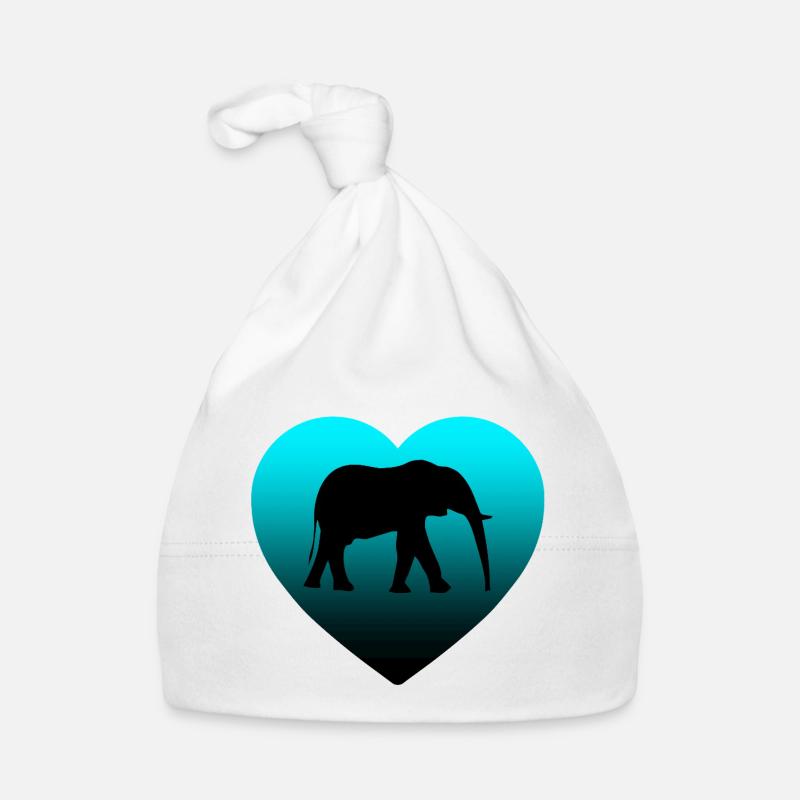 Éléphant Bonnet bio Bébé