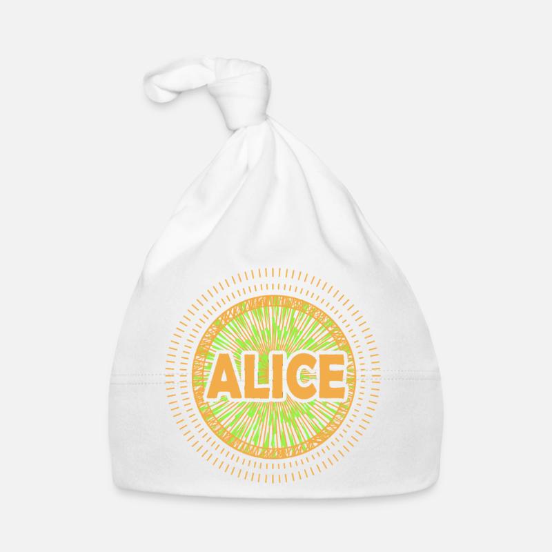 Gift idea Alice Organic Baby Cap