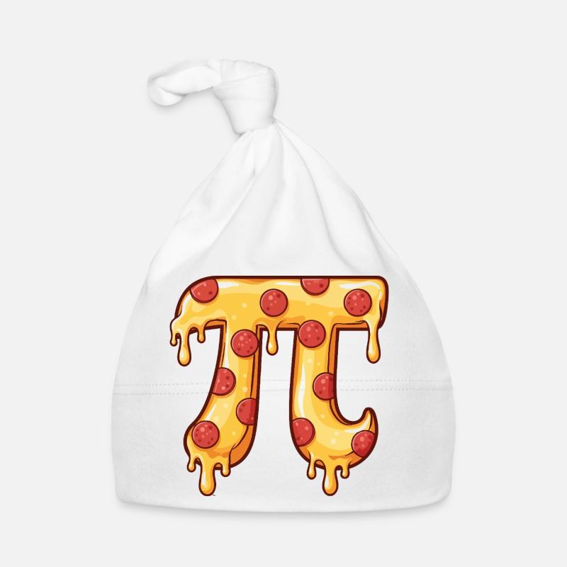 Pizza Pi Funny Food Nerd Math Pun Lover Organic Baby Cap