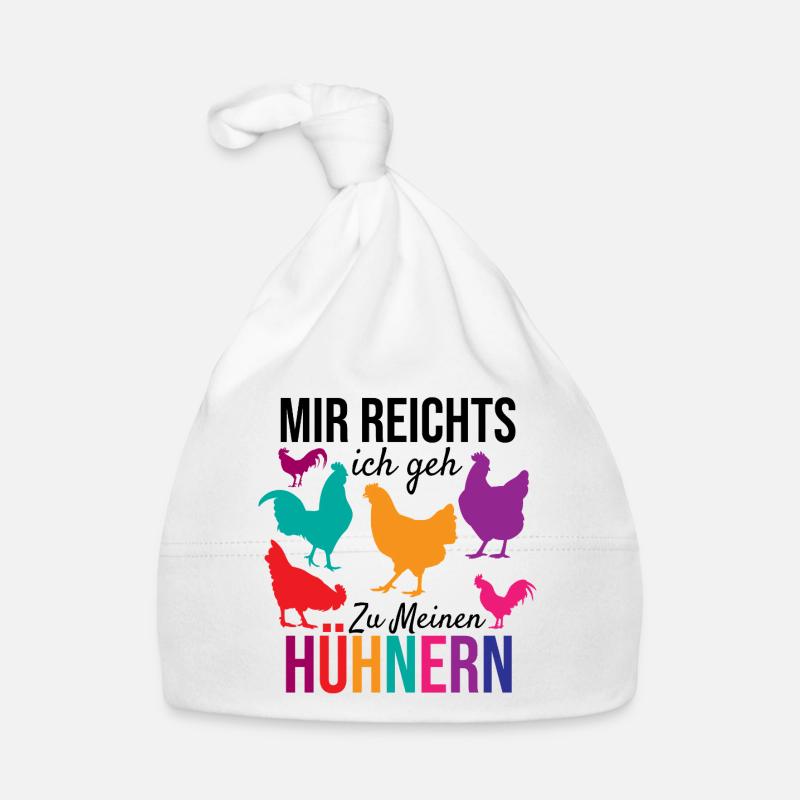 I've had enough, I'm going to my chickens, gift Organic Baby Cap