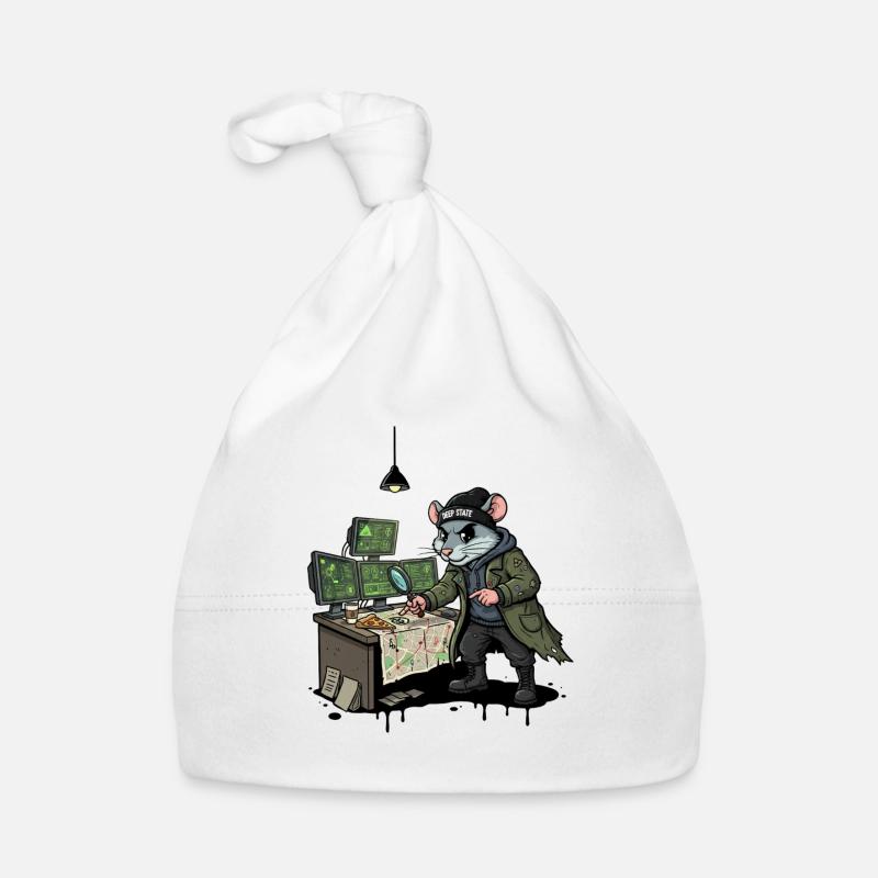 Hacker Rat Détective Deep State Tracking Bonnet bio Bébé