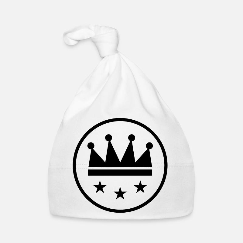 Crown Icon Organic Baby Cap