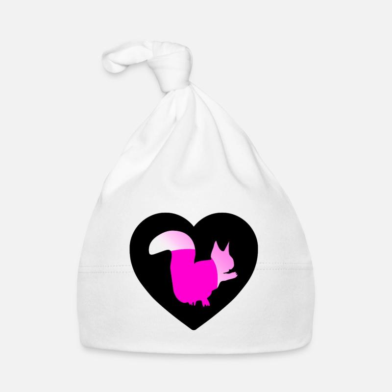 Squirrel Organic Baby Cap