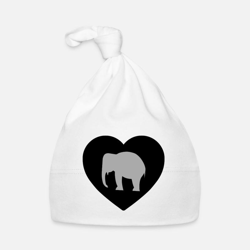 Elefant Baby Bio-Mütze