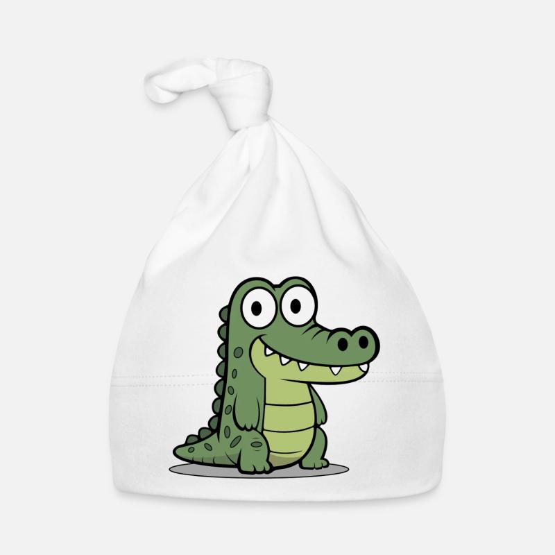 Crocodile Bonnet bio Bébé