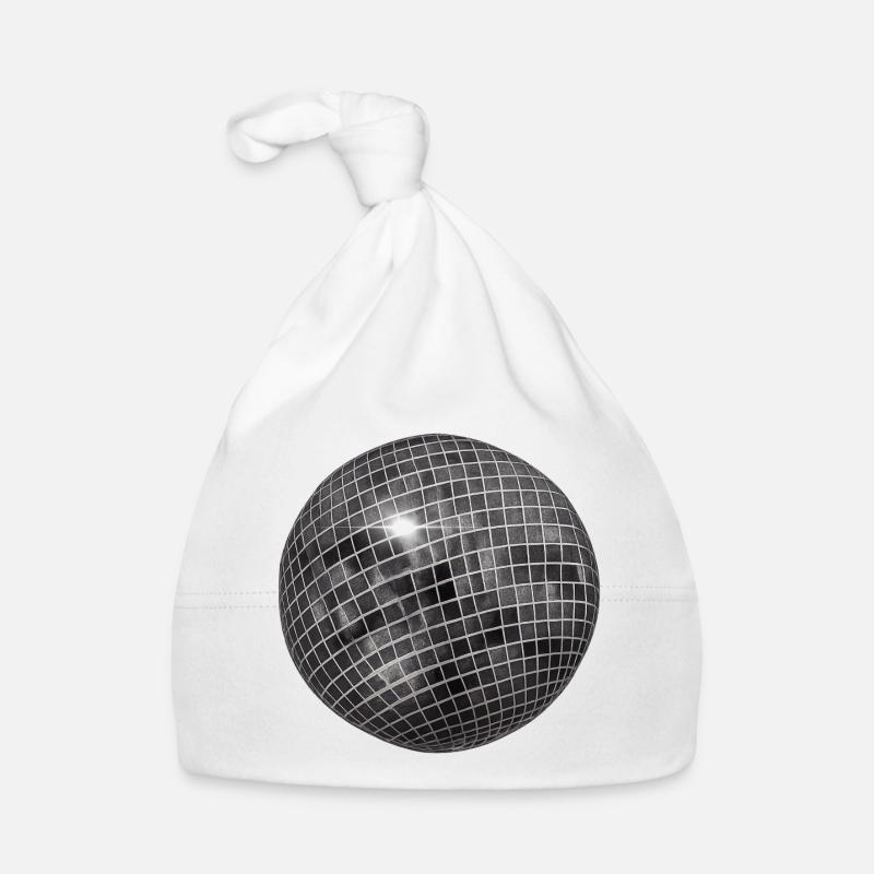 Sphère géométrique à paillettes Bonnet bio Bébé
