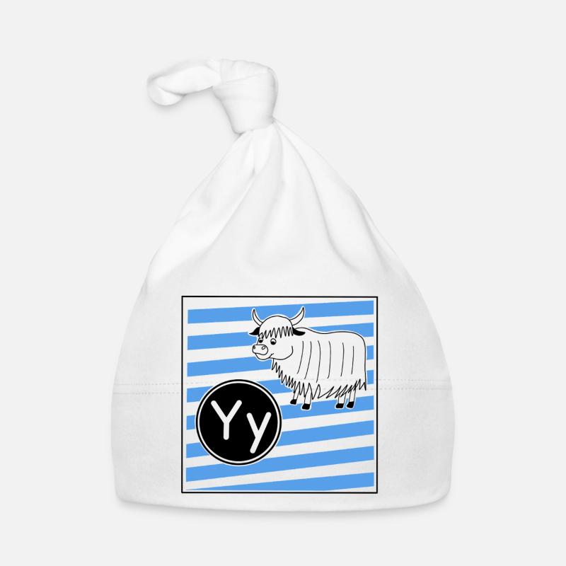 Y wie Yak Baby Bio-Mütze