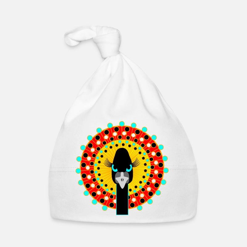 Bird with attitude. Organic Baby Cap
