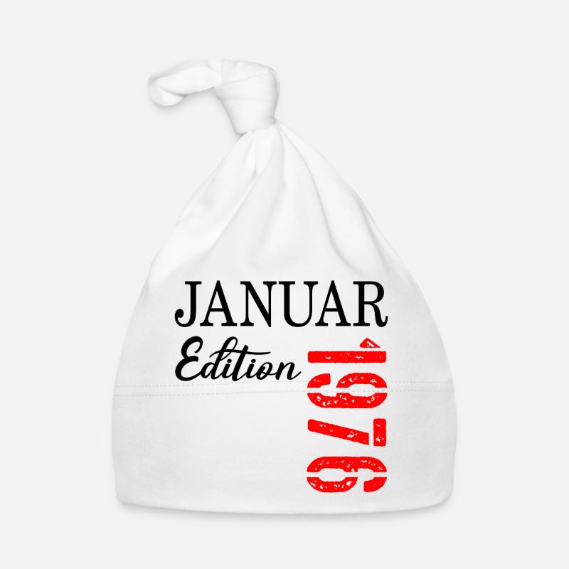 51e anniversaire janvier 1976 Bonnet bio Bébé