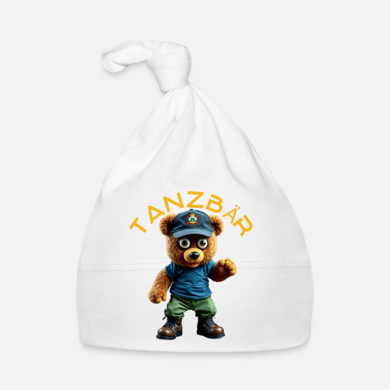 Tanzbär Maskottchen Baby Bio-Mütze