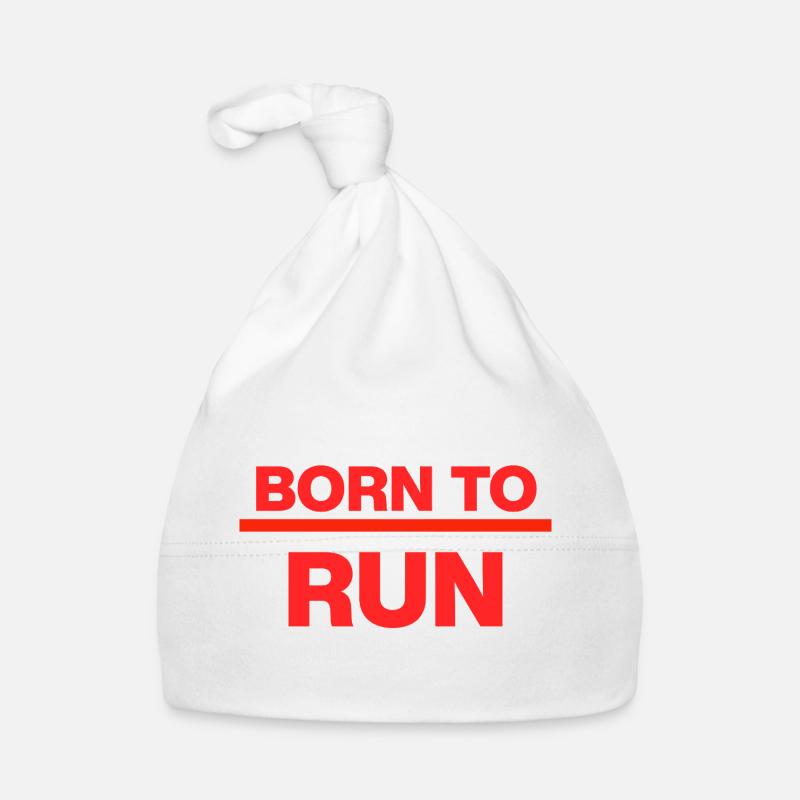 NÉ POUR COURIR, RÉSOLUTION DE PUISSANCE, COURSE, JOGGING, COURSE Bonnet bio Bébé