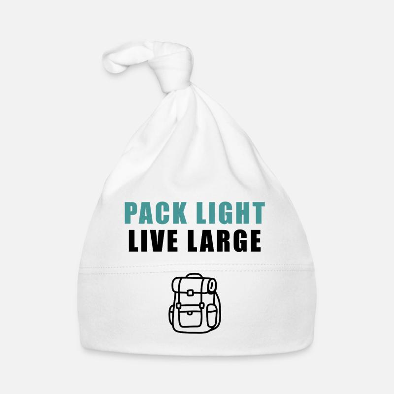 Pack Light Live Large Backpack Baby Bio-Mütze