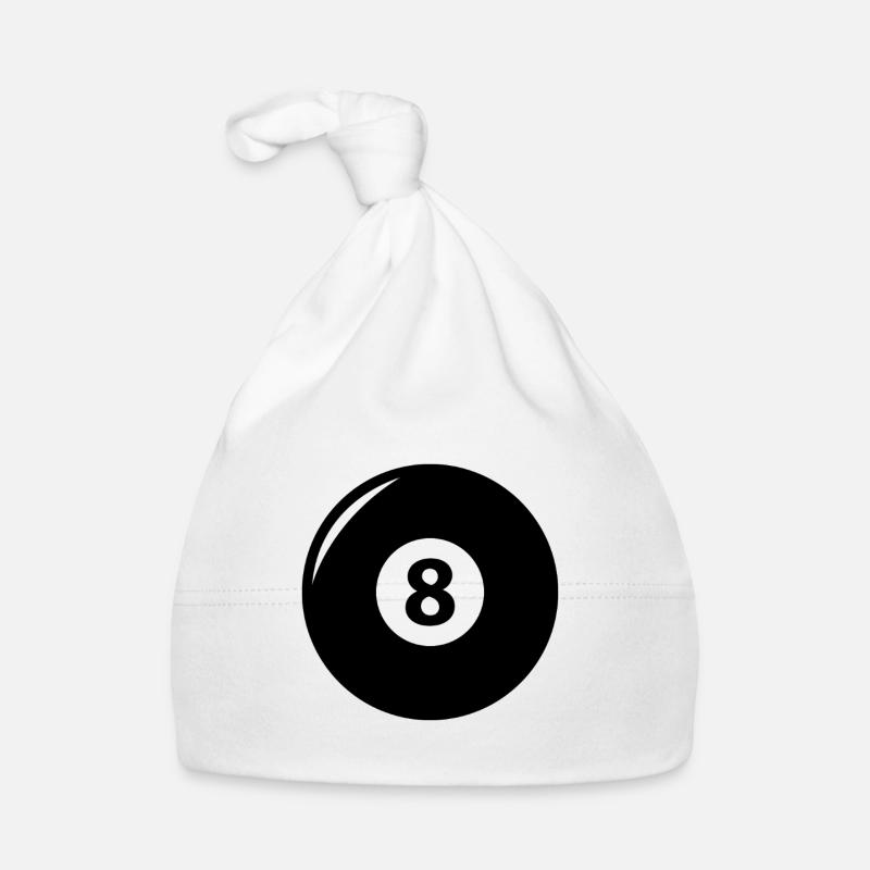 8 billiards noirs Bonnet bio Bébé