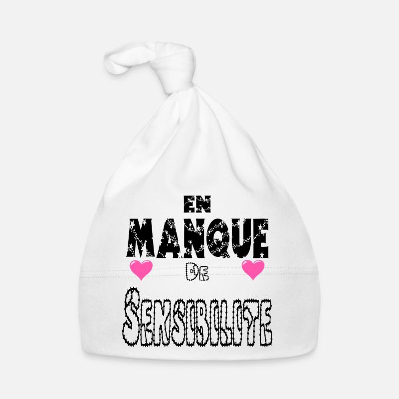 Lacking Sensitivity Organic Baby Cap