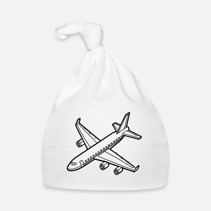 Flugzeug Baby Bio-Mütze