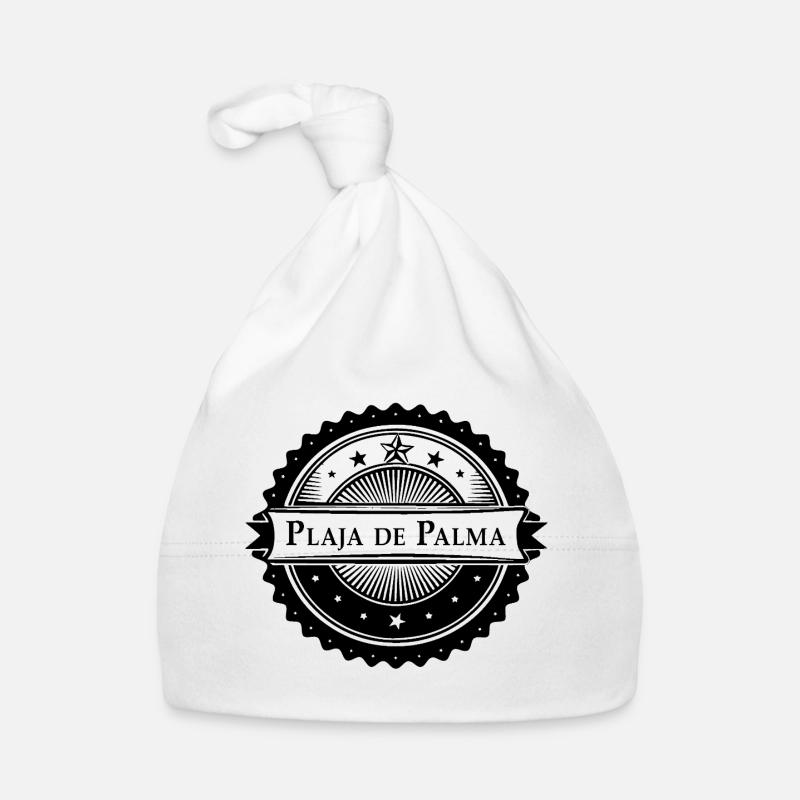 Plaja de Palma - schwarze Version Baby Bio-Mütze