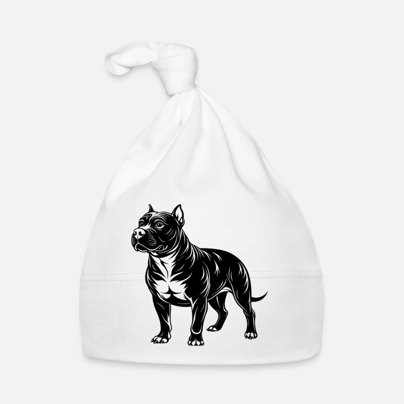 Pitbull américain Bonnet bio Bébé