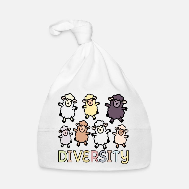 Diversité : Inclusion des moutons Bonnet bio Bébé