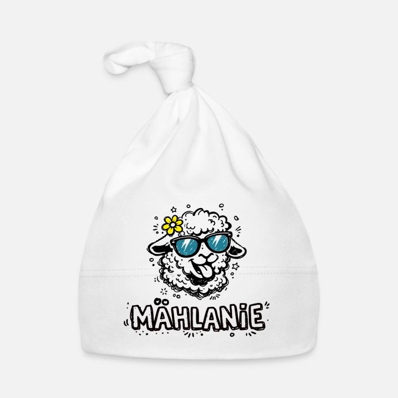 Mählanie Mouton drôle, Nom de jeu de mots Melanie Bonnet bio Bébé