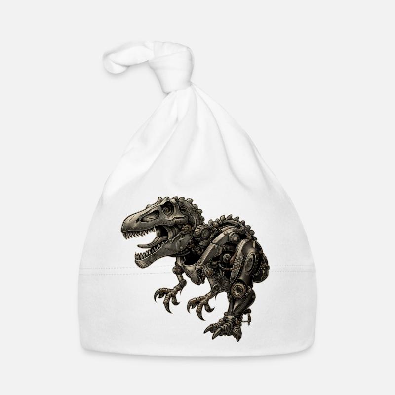 Mechanical dinosaur – T-Rex robot Organic Baby Cap
