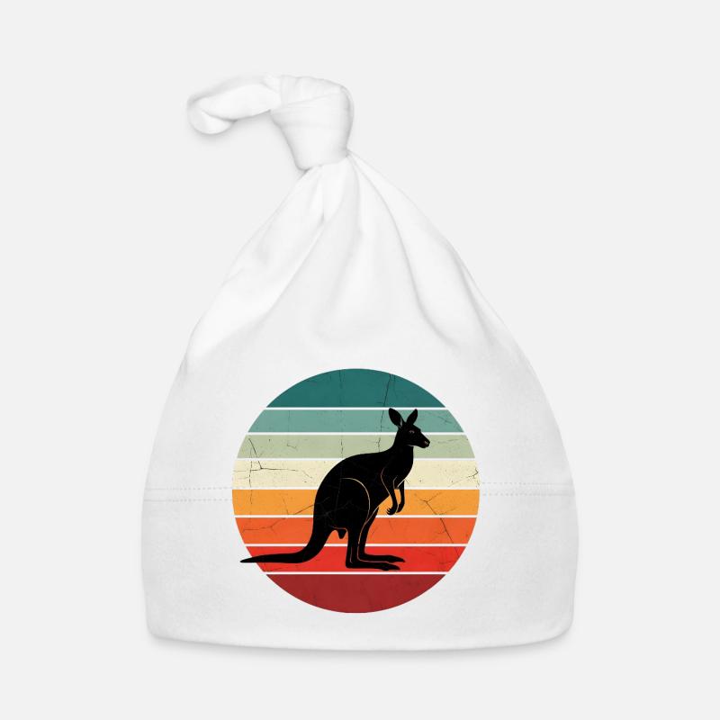 Kangaroo Retro Sunset Bonnet bio Bébé