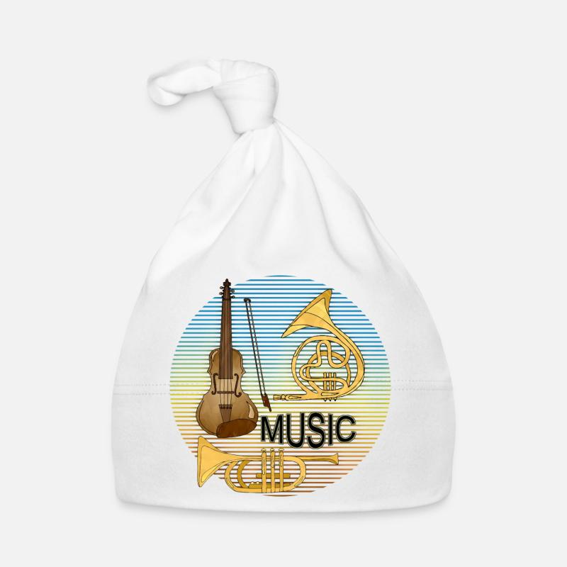 Musical instruments Organic Baby Cap