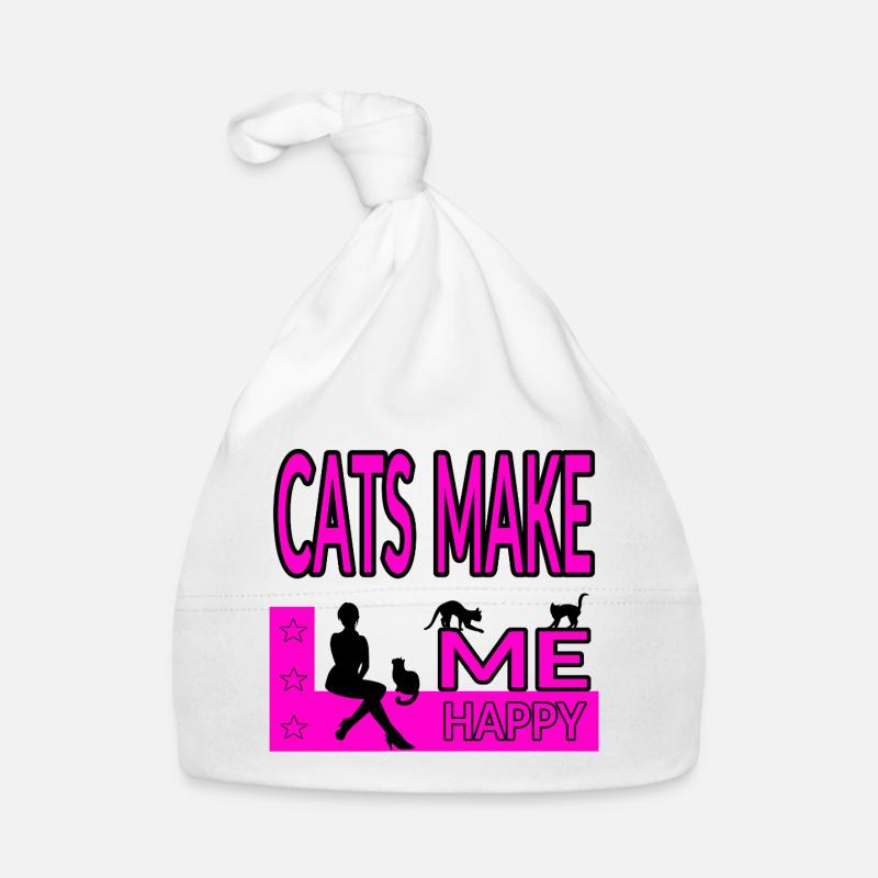 Katzen Baby Bio-Mütze