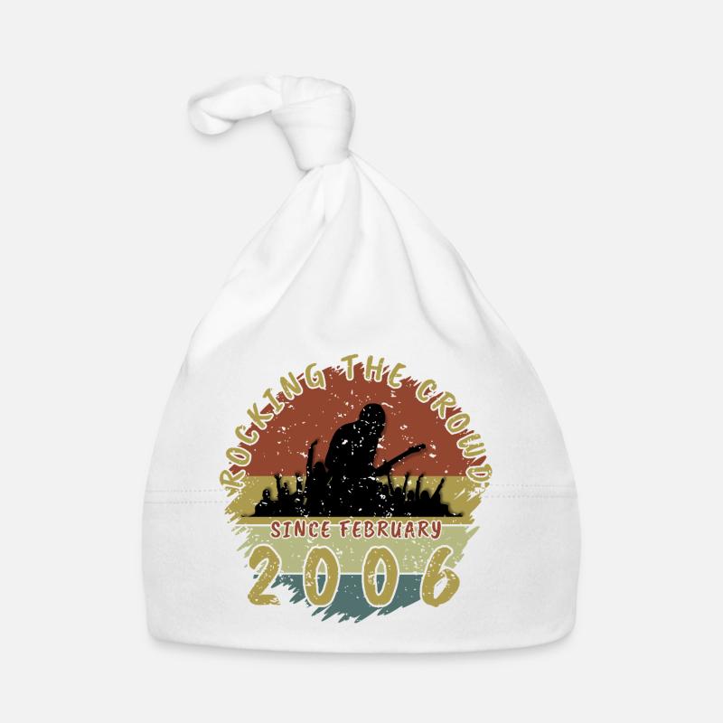 20th Birthday Rocking the crowd GIT 02/2006 Organic Baby Cap